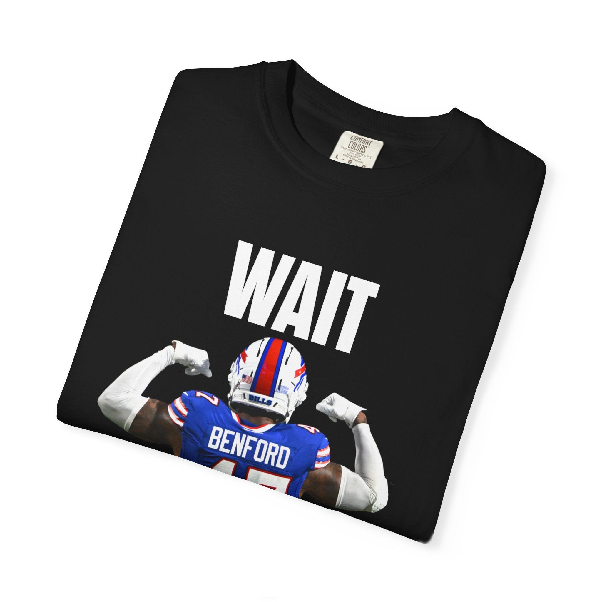 "WAIT I’M GOATED" - Christian Benford T-Shirt