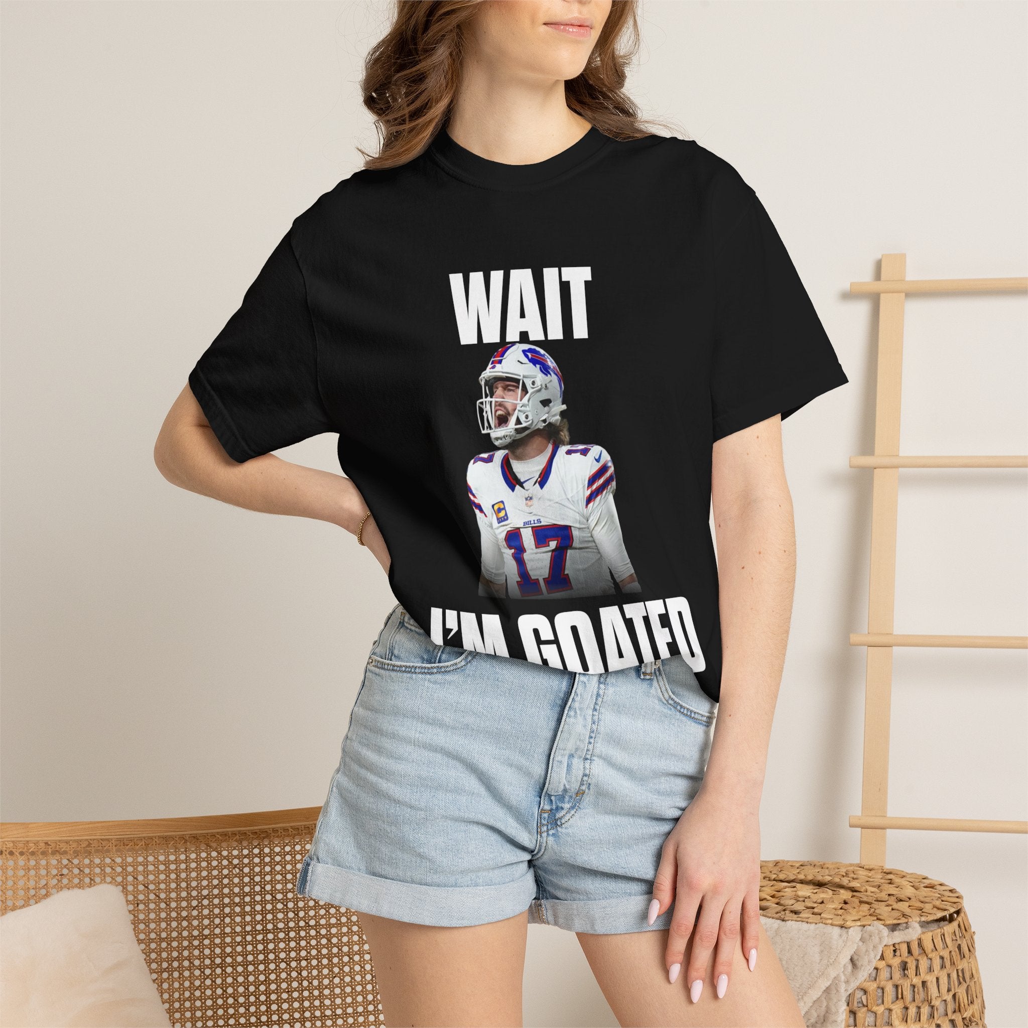 "WAIT I’M GOATED" - Josh Allen T-Shirt